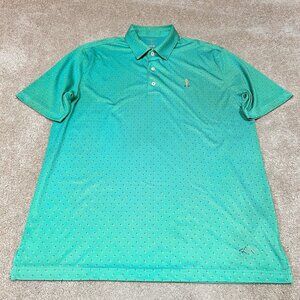 ML75 Polo Men’s Green Short Sleeve Size Large